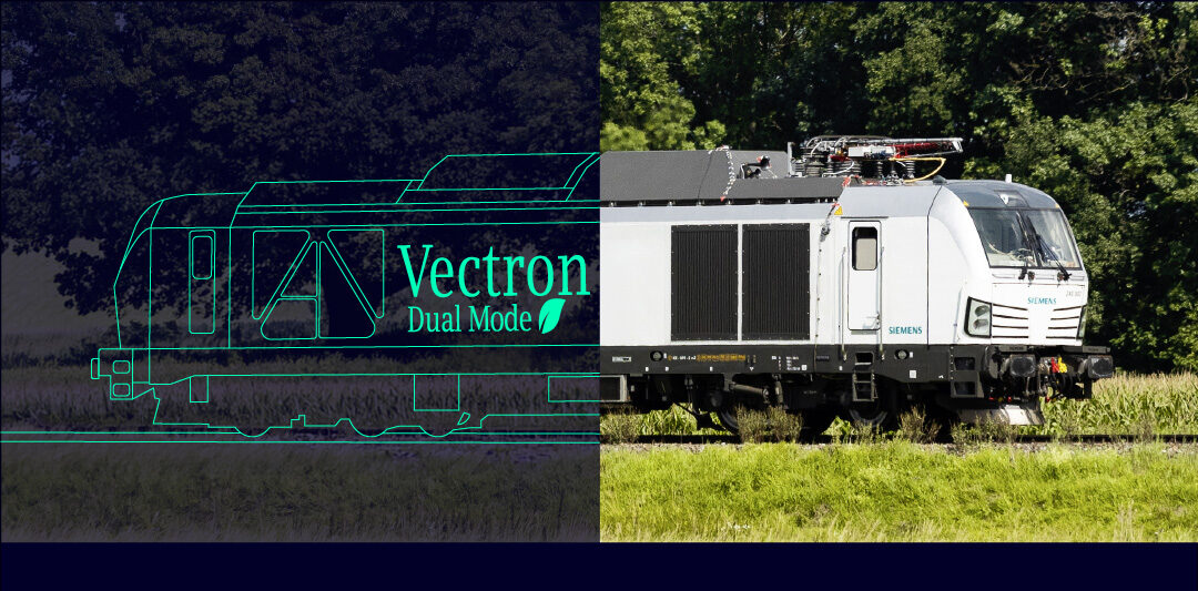 Siemens und Akiem bringen die Vectron Dual Mode Lokomotive als Elektro-/Batterie-Variante auf den Markt