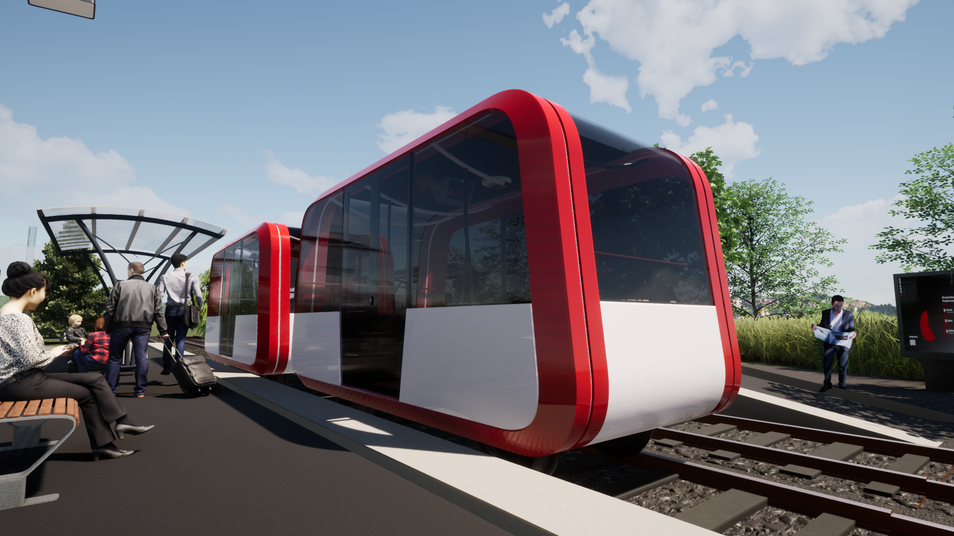 Akiem et taxirail signent une lettre d’intention pour le développement de navettes ferroviaires autonomes